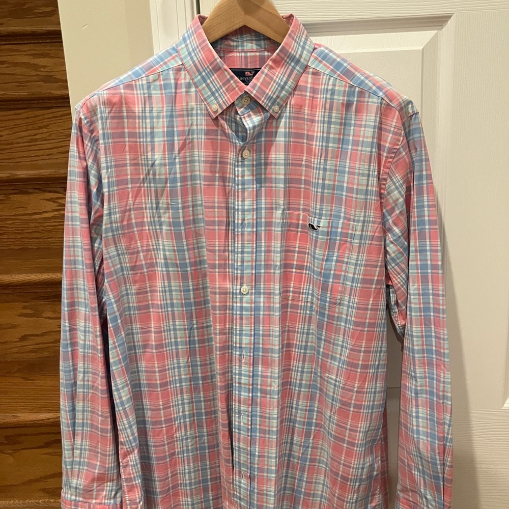 Vineyard Vines Tucker Long Sleeve Plaid Shirt